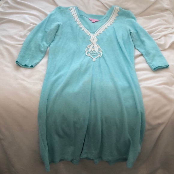 Blue Lilly Pulitzer dress - Picture 1 of 3